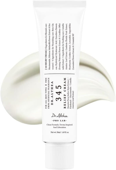 Dr. Althea 345 Relief Cream – Crema Lenitiva & Antirossore per Pelli Sensibili 💧 50ml