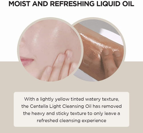 SKIN1004 Centella Light Cleansing Oil – Olio Struccante Delicato & Purificante | 200 ml