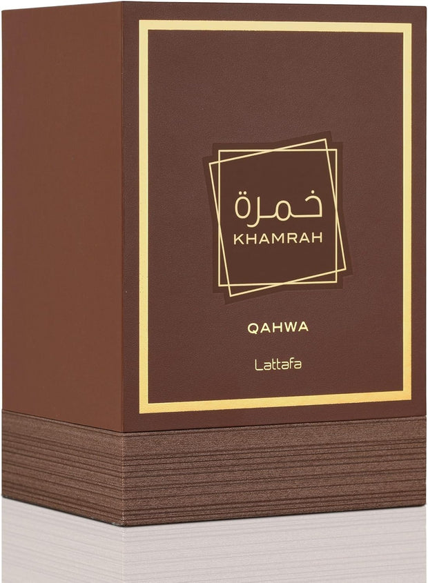 Lattafa Khamrah Qahwa – Eau de Parfum Intensa e Speziata | L’essenza del Caffè Arabo 🔥☕ 100ml