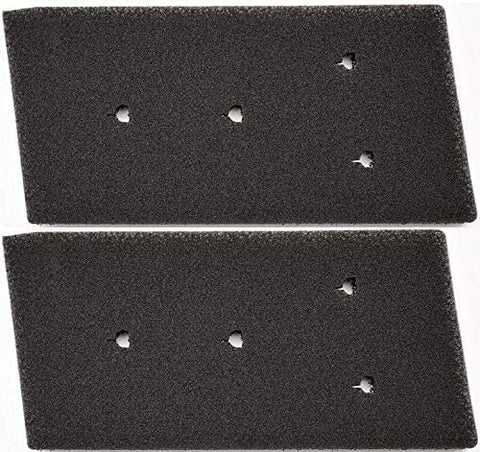 2 x Filtro Asciugatrice Whirlpool, Filtro per Bauknecht Privileg Whirlpool HX 481010716911 e 8015250474909, Filtro in Spugna per Asciugatrice a Condensazione e a Pompa di Calore 230x115x14 mm