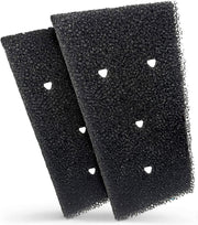 2 x Filtro Asciugatrice Whirlpool, Filtro per Bauknecht Privileg Whirlpool HX 481010716911 e 8015250474909, Filtro in Spugna per Asciugatrice a Condensazione e a Pompa di Calore 230x115x14 mm